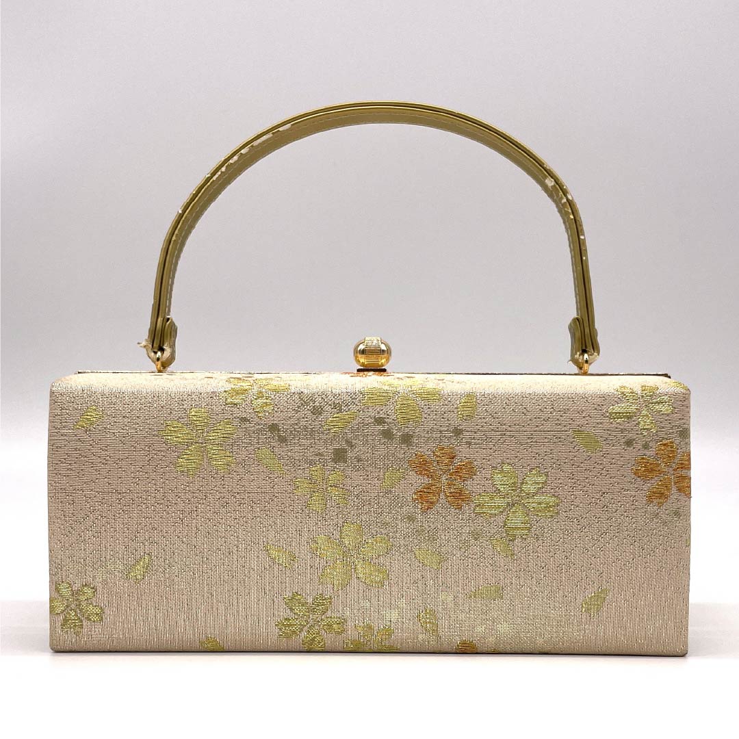 和装バック フォーマル 乙女色（おとめいろ） 振袖用 桜 古典柄 ピンク系 Aランク 113900037313