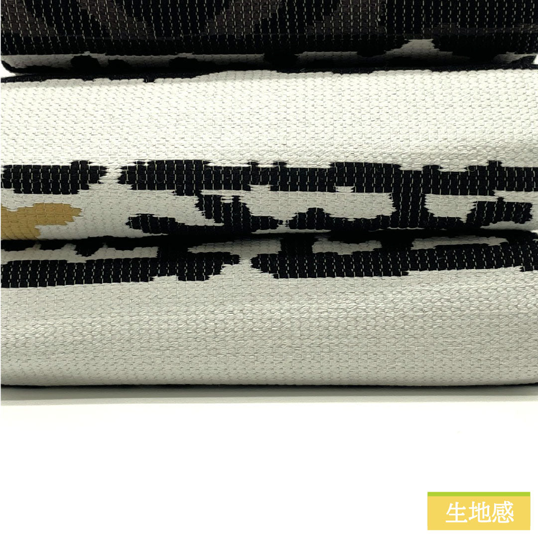 リサイクル着物】（新品未使用品）角帯 正絹 NEWランク 抽象柄 全通 帯