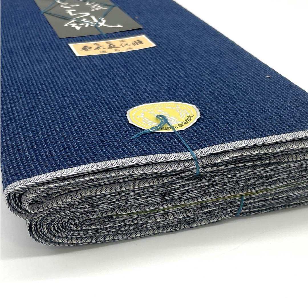Yukata cloth, cotton, Awa Shijira, Important Intangible Cultural Property, True indigo dye, Kontetsuiro, S rank, navy blue, 1130000522918