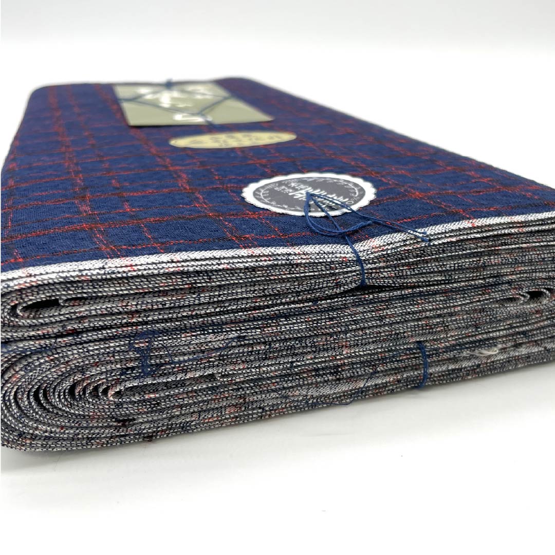 Yukata cloth, cotton, Awa Shijira, Important Intangible Cultural Property, True indigo dye, Kontetsuiro, S rank, navy blue, 1130000772918
