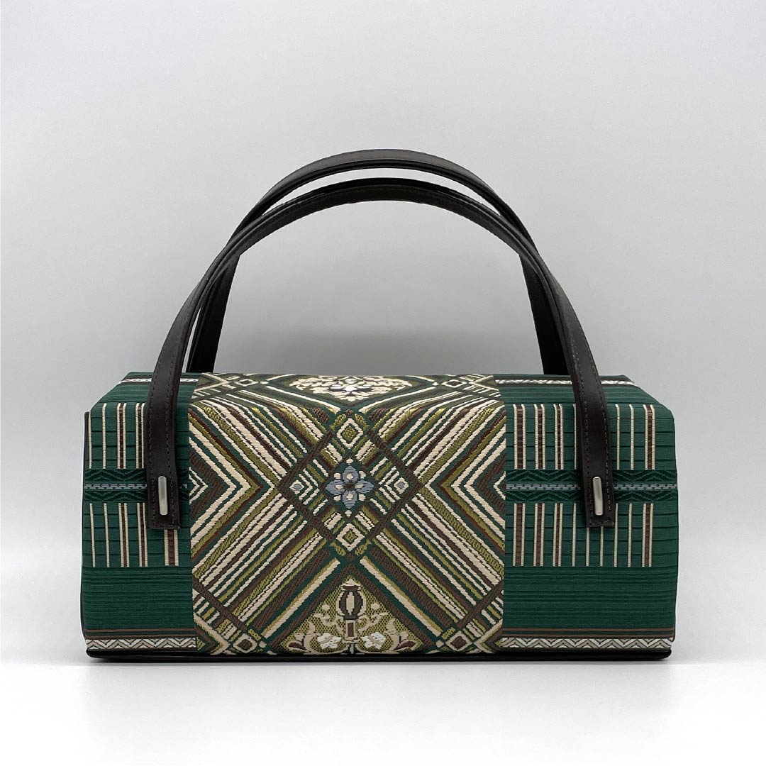 リサイクル着物】（新古品）和装バッグ カジュアル NEWランク 博多織