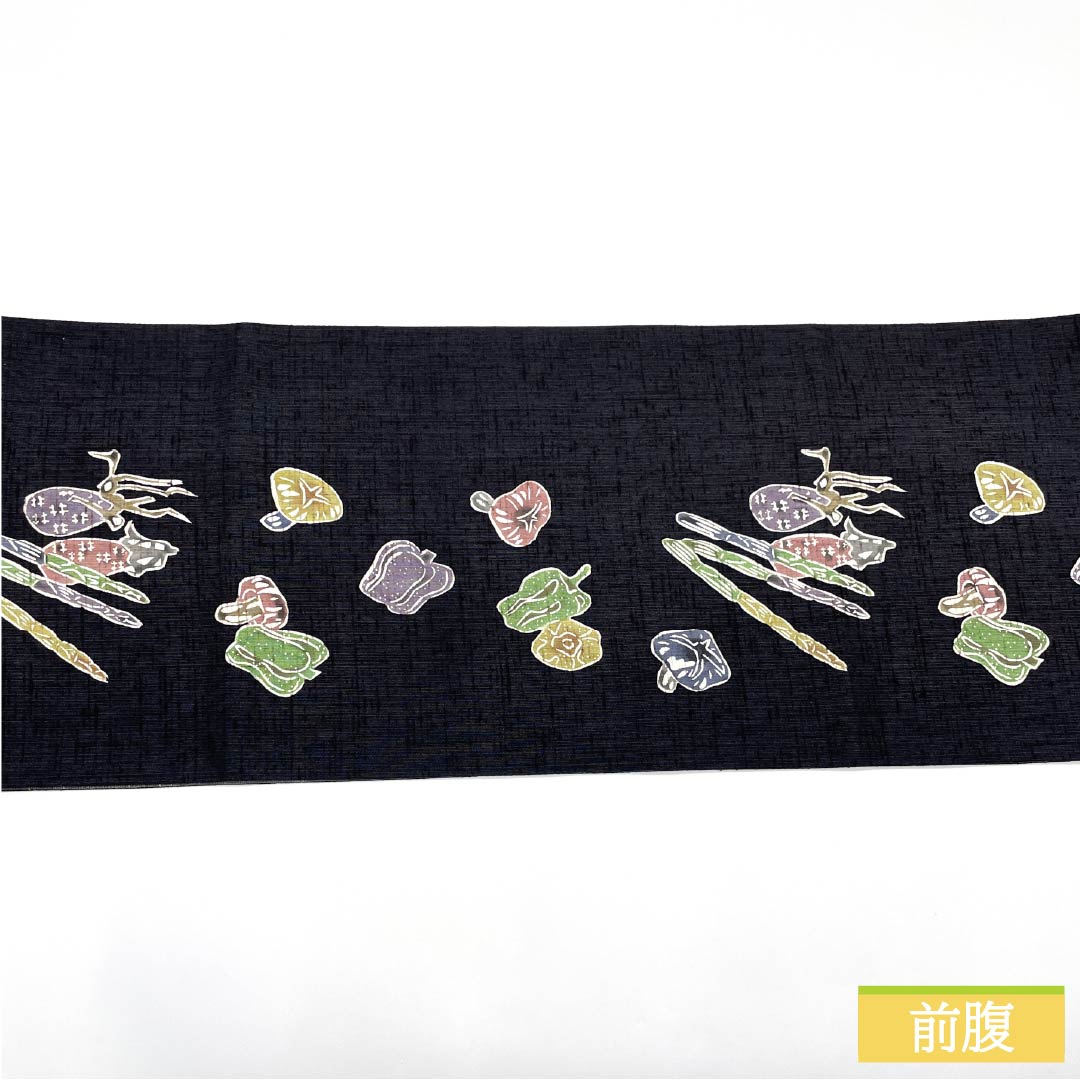 ★専用★美品 袋帯 リバーシブル ココアブラウン 千鳥 長さ4m50cm 正絹 袋帯 リバーシブル ② 職人七人衆