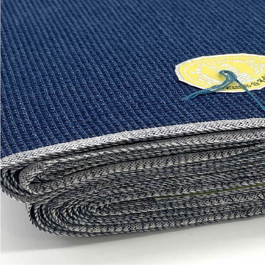 Yukata cloth, cotton, Awa Shijira, Important Intangible Cultural Property, True indigo dye, Fusube-iro, S rank, navy blue, 1130000532918