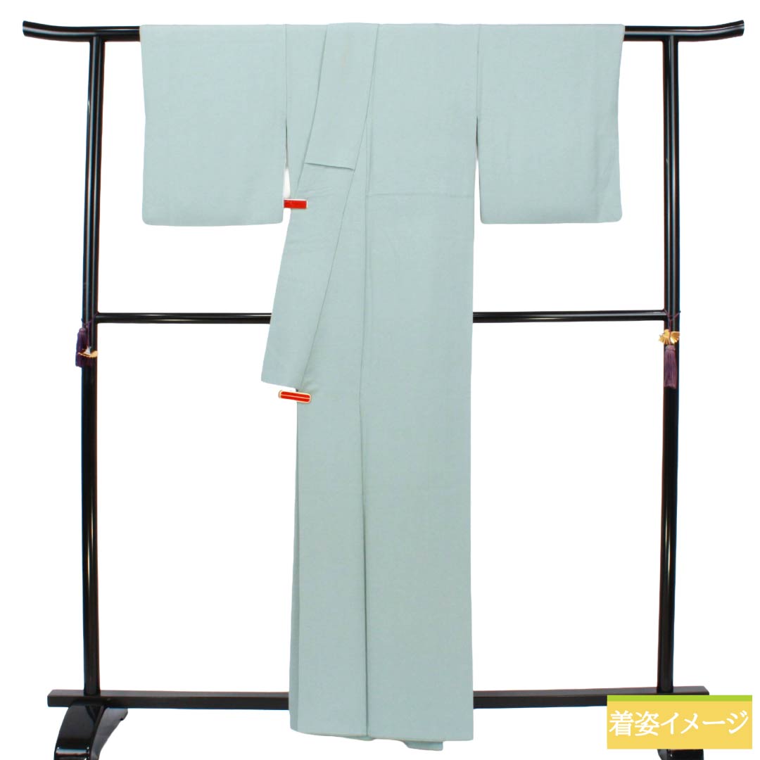 リサイクル着物】色無地 正絹 Aランク 身丈160cm 裄丈64cm 沈香茶色