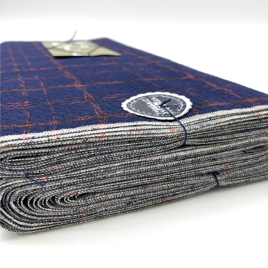 Yukata cloth, cotton, Awa Shijira, Important Intangible Cultural Property, genuine indigo dye, navy blue (shikon-iro), S rank, navy blue, 1130000862918