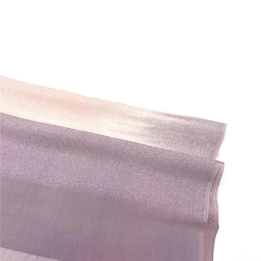 帯揚げ 正絹 Sランク セミフォーマル 薄紫色（うすむらさきいろ） 退紅色（あらそめいろ） 長さ約168cm 幅約30cm 紫系 1136001632920