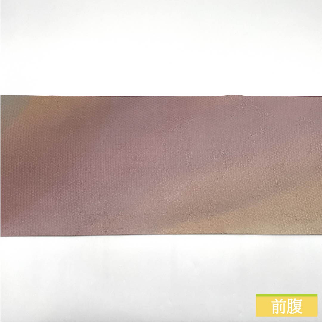 袋帯 正絹 Sランク 染め帯 作家物 草花模様 鱗 帯丈462cm ポイント柄 カジュアル グラデーション系 1123015352499