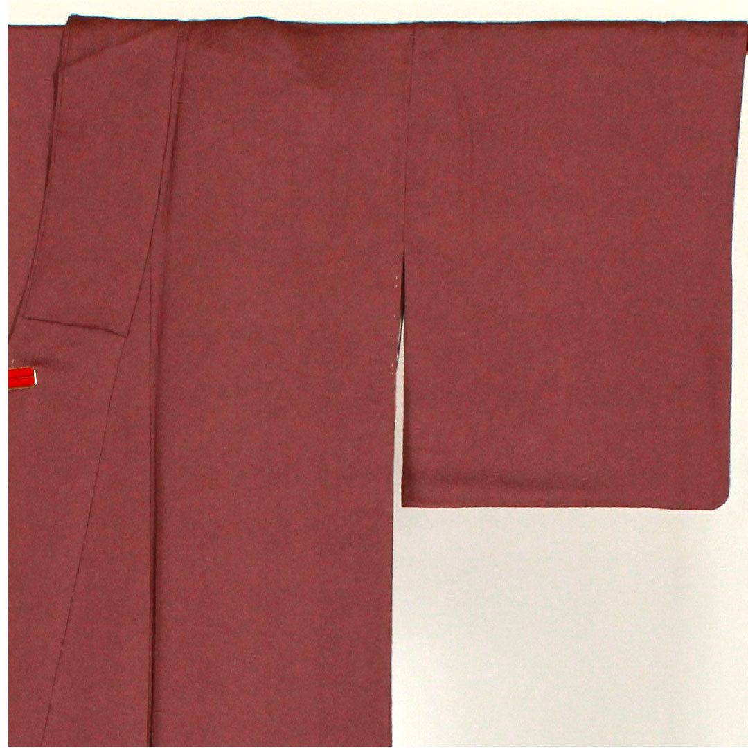 小紋 身丈163cm 裄丈64cm 袷  江戸小紋 鮫柄  正絹 Aランク 紫系 1115001433420