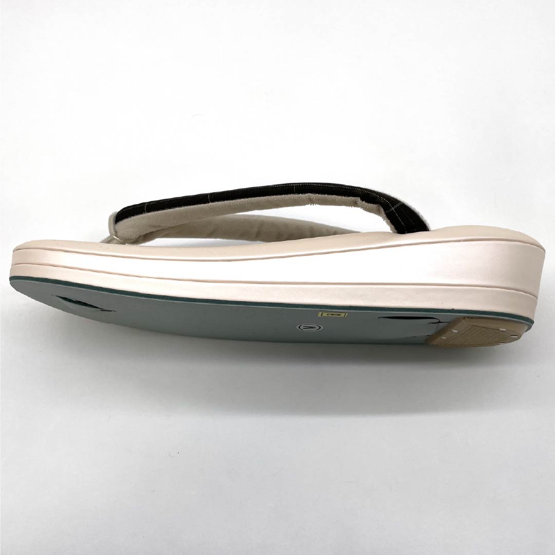 (Like New) Casual Zori Sandals, Synthetic Leather, La Sole, Low-Rebound, Oshima, Length 23.5cm, Size M, Pink, Item Number 1122001471313