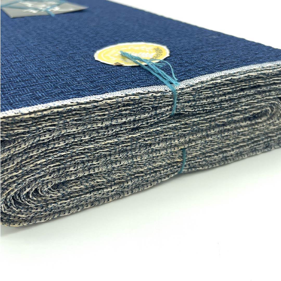 Yukata cloth, cotton, Awa Shijira, Important Intangible Cultural Property, True indigo dye, Kontetsuiro, S rank, navy blue, 1130000642918
