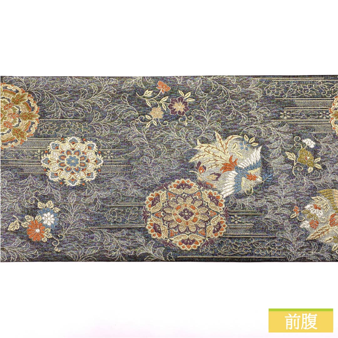 袋帯 正絹 留袖用 華文 鳳凰 唐花 帯丈440cm Sランク 六通 フォーマル グラデーション系 1123014322399