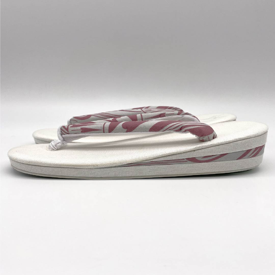 (New) Zori Sandals, Linen, NEW Rank, Summer Zori, Linen Zori, Made in Japan, For Summer, Length 24cm, L size, White color, 1122001621411