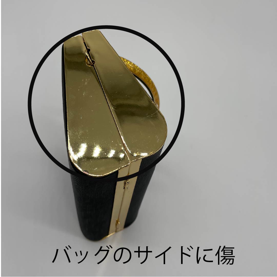 パーティバッグ セミフォーマル 黒色（くろいろ） X.CLUSIVE PARIS 2way 黒系 Aランク 113900001310