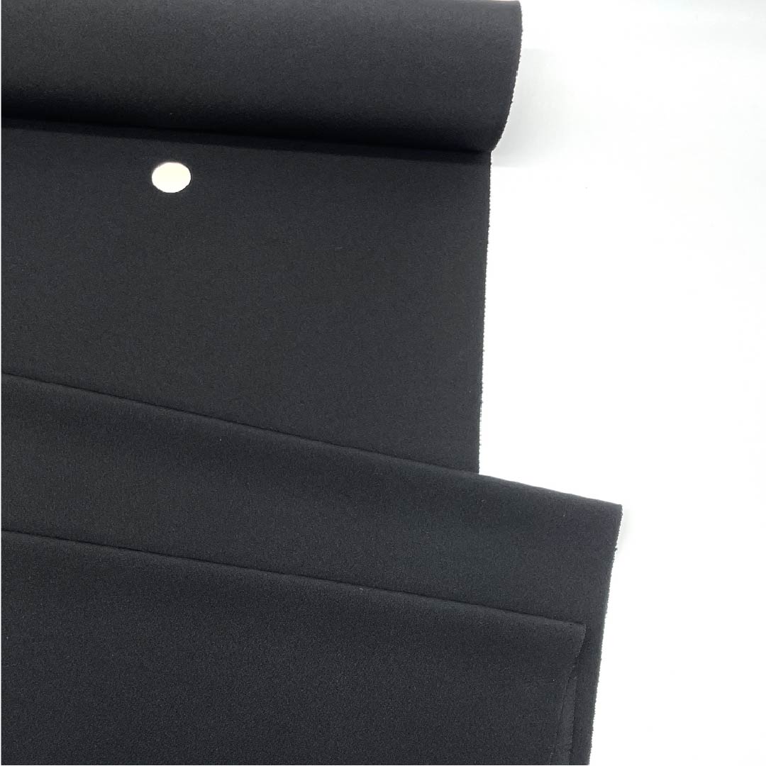 反物 喪服 正絹 Sランク 石持 深泥黒 丹後ちりめん 黒系 1130001262910