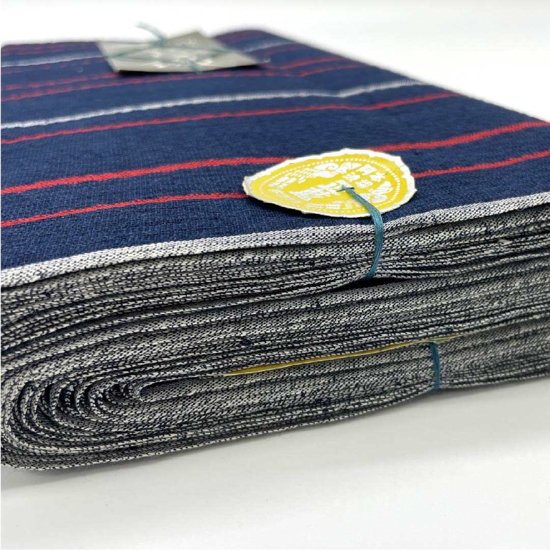 Yukata cloth, cotton, Awa Shijira, Important Intangible Cultural Property, genuine indigo dye, navy blue, S rank, navy blue, 1130000692918