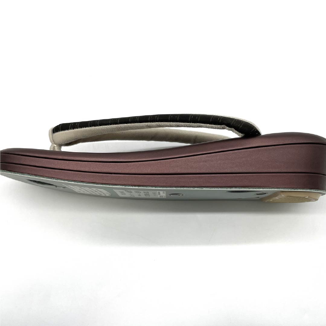 (Like New) Casual Zori Sandals, Synthetic Leather, La Sole, Low-Rebound, 24cm Length, Size L, Brown, Product Number: 1122001401414