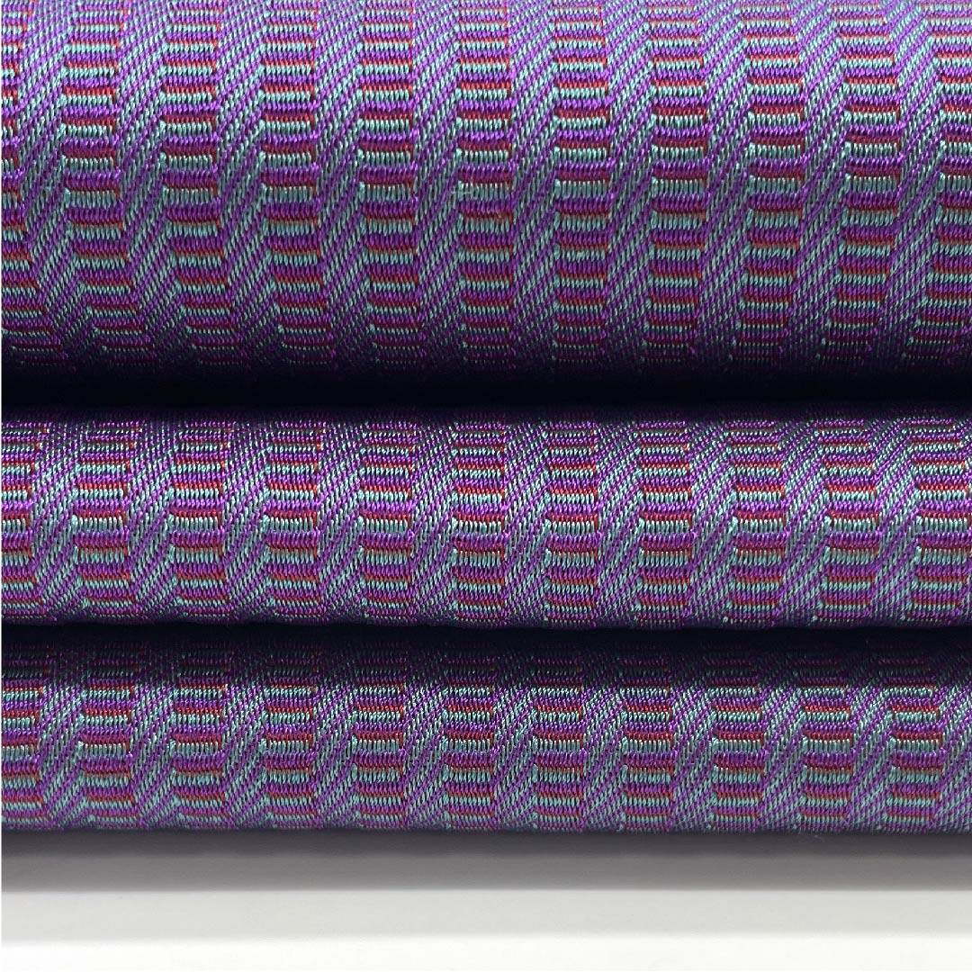 紫色 ストライプ 半幅帯 誉田屋 半幅 紫とピンクのストライプ 半幅帯