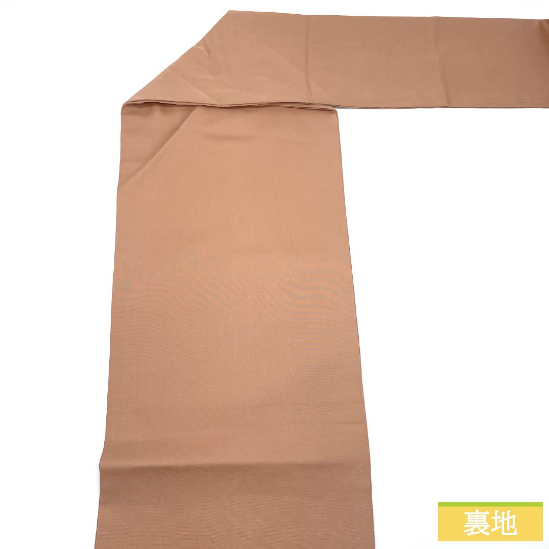 リサイクル着物】名古屋帯 正絹 Sランク 鴇浅葱色（ときあさぎいろ