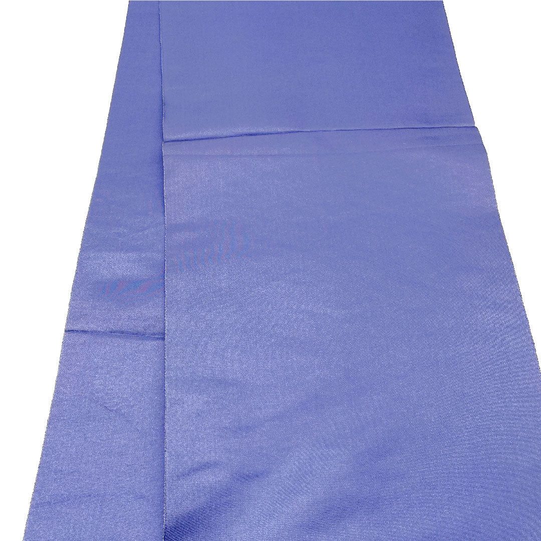 （未仕立）袋帯 縁起柄 桐 留袖用 小森織物 帯丈428cm 正絹 NEWランク 六通 フォーマル 青系 1123002521317