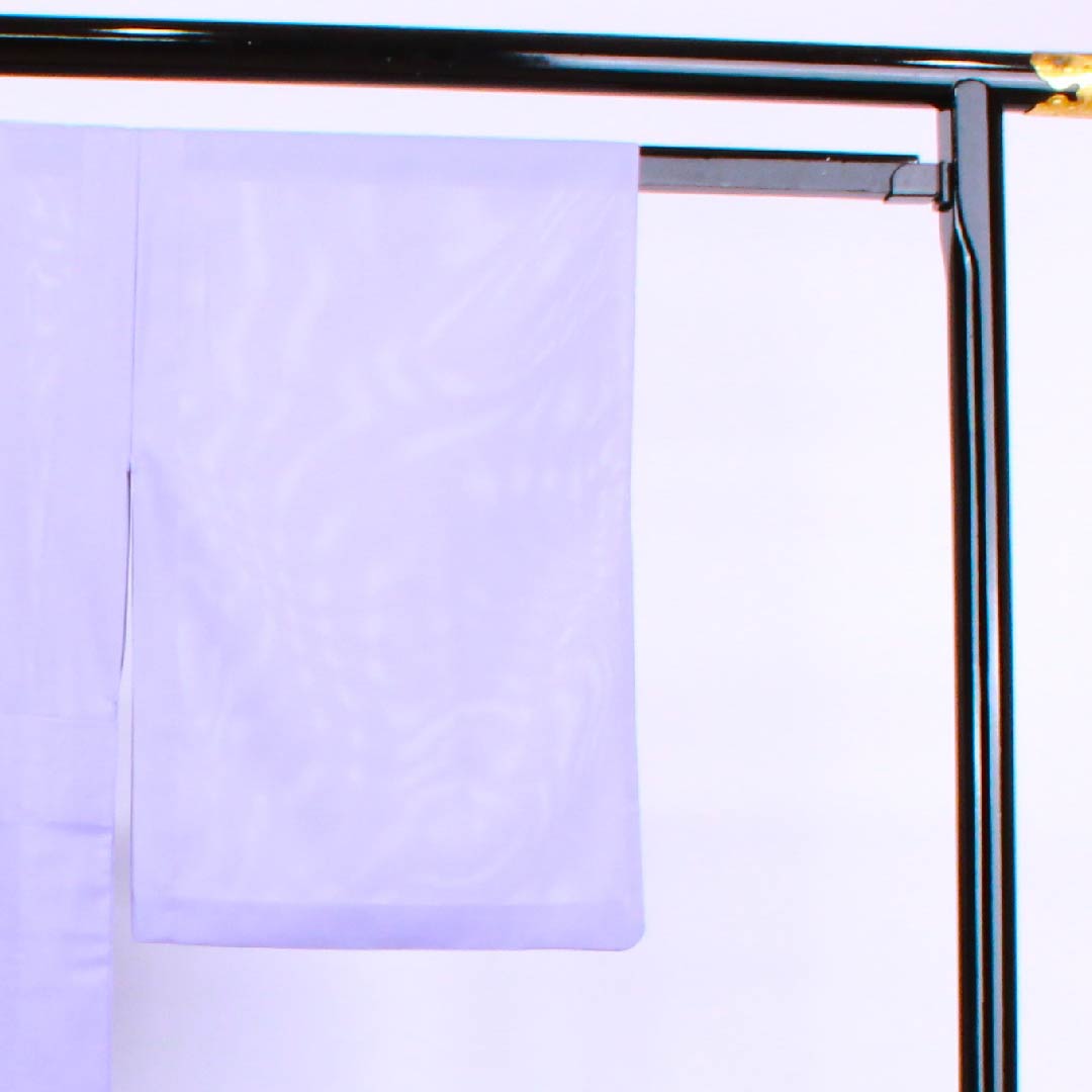 Summer item, polyester, plain color, length 159cm, sleeve length 61.5cm, Beniminato color, plain, silk, S rank, purple, 1132000202320