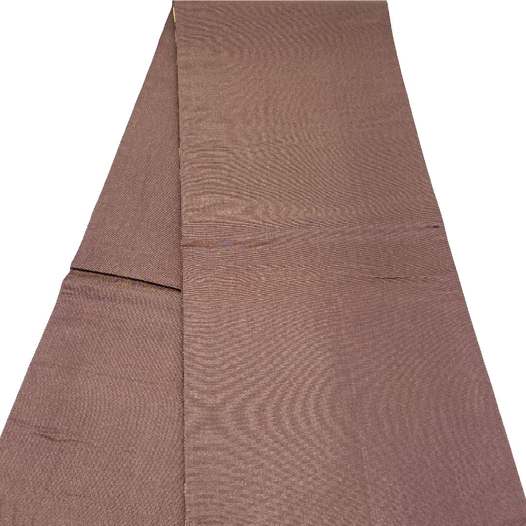 袋帯 辻ヶ花 作家物 ふくれ織 帯丈424cm 正絹 Sランク ポイント柄 フォーマル 紫系 1123004602320