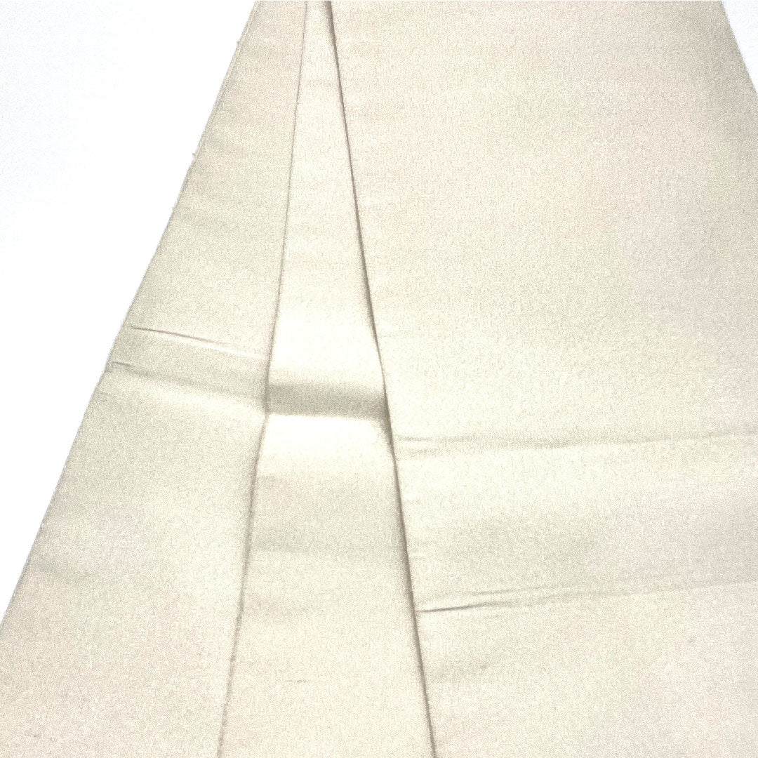 袋帯 砂子綴れ 霞に遠山模様 帯丈424cm 正絹 Sランク ポイント柄 フォーマル 銀系 1123004212322