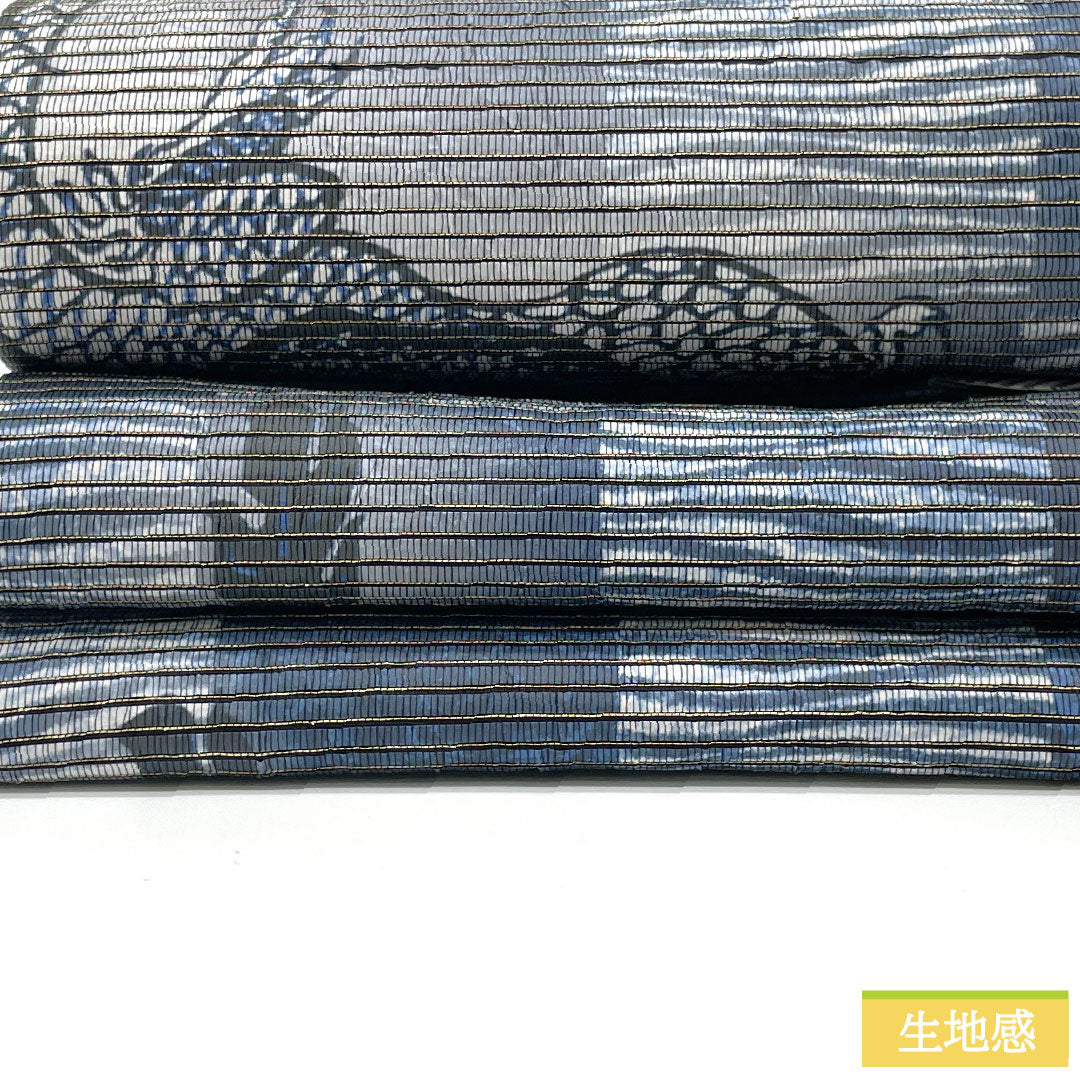 リサイクル着物】（新品未使用品）半幅帯 正絹 NEWランク 龍 紙布