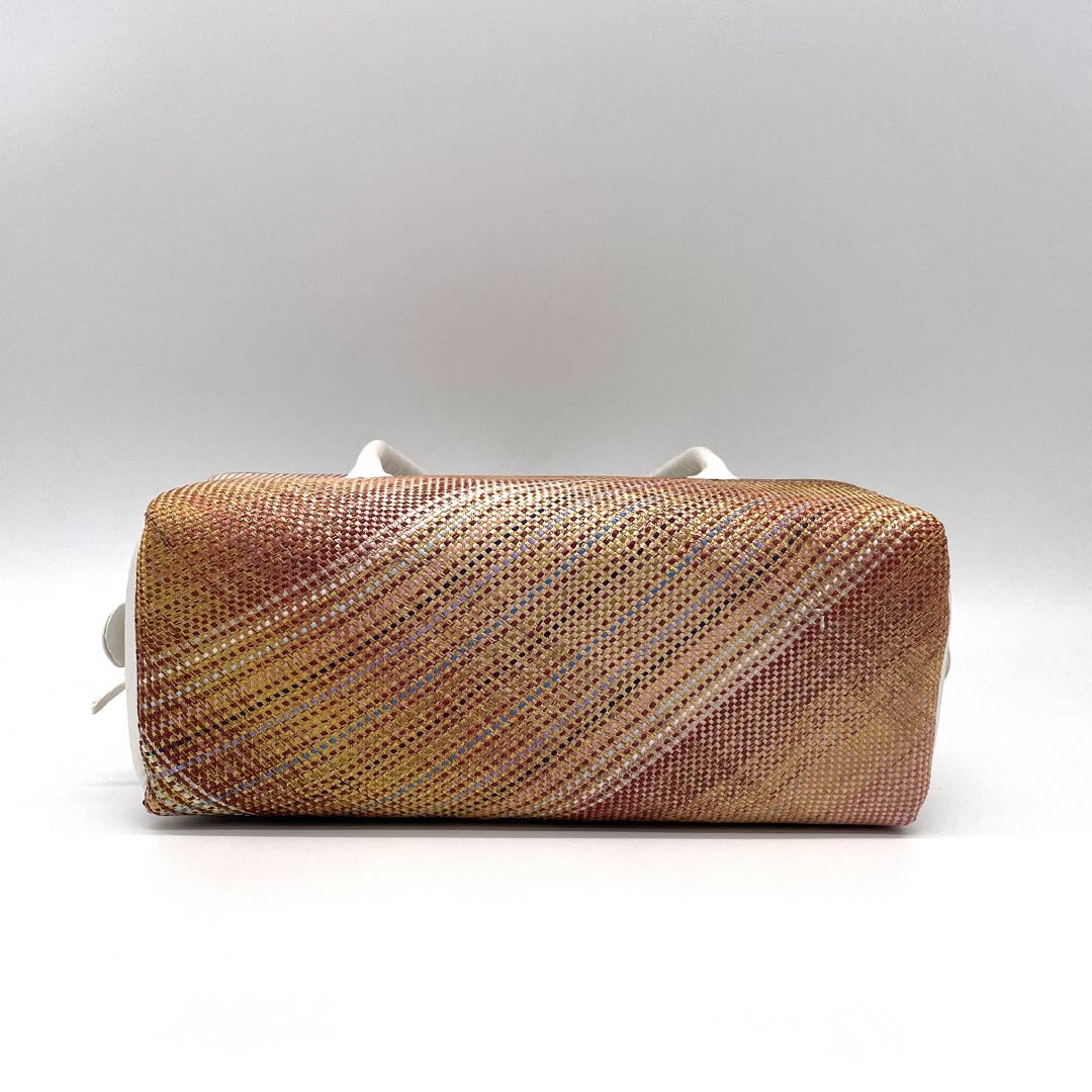 （新古品）和装バッグ セミフォーマル NEWランク 三軸組織 西陣織 利休バッグ グラデーション系 113900096199