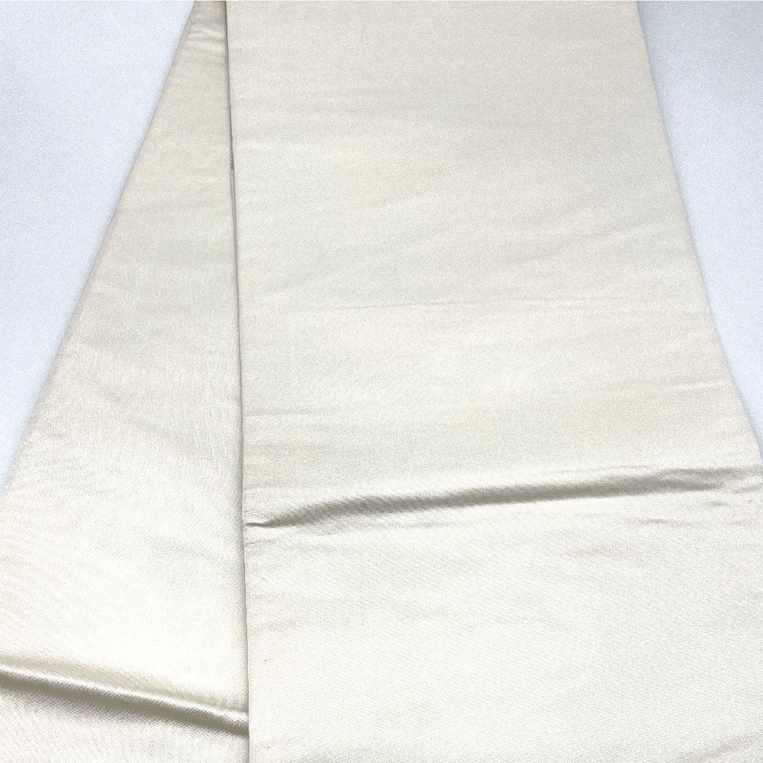 袋帯 渡文 全通 帯丈432cm 正絹 Aランク 全通 フォーマル 白系 1123003733311