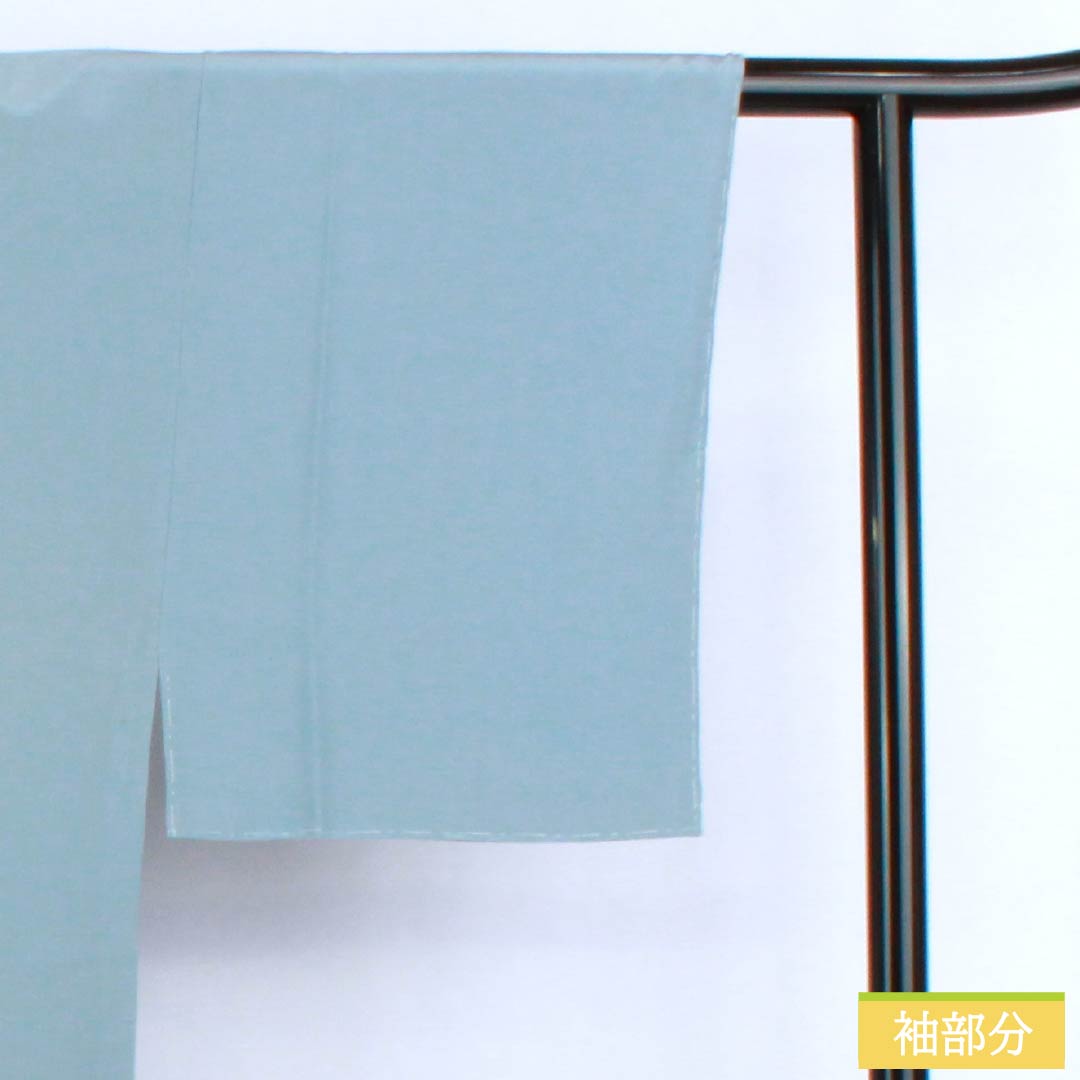 男物長襦袢 正絹 Aランク 身丈137cm 裄丈64.5cm 朧花色（おぼろはないろ） 風景画 単衣 水色系 1140000763324