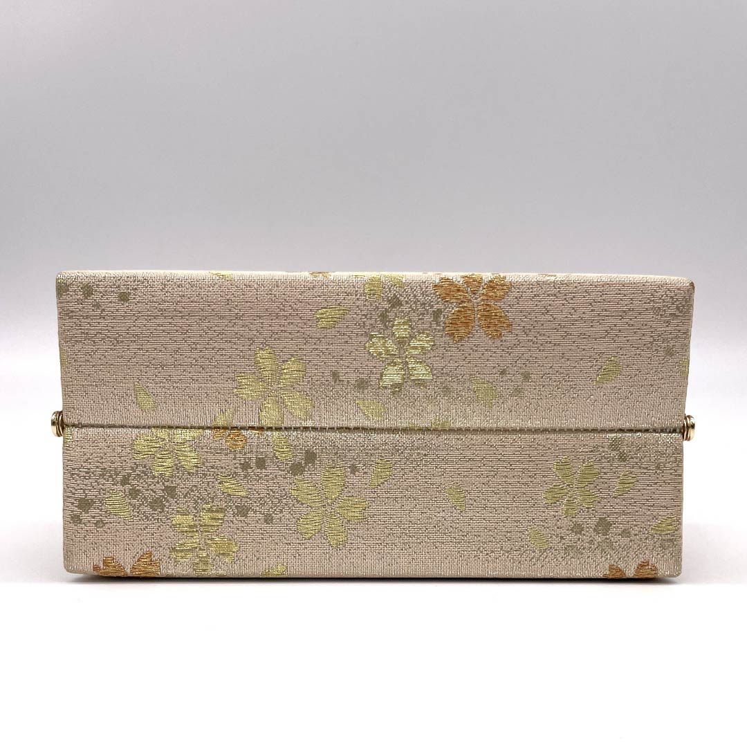 和装バック フォーマル 乙女色（おとめいろ） 振袖用 桜 古典柄 ピンク系 Aランク 113900037313