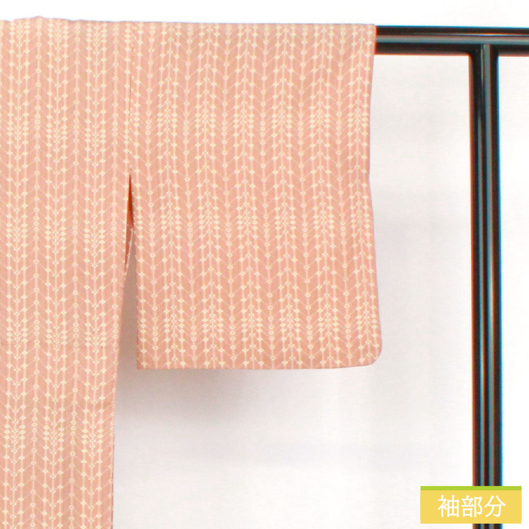 リサイクル着物】小紋 正絹 Aランク 身丈144.5cm 裄丈60.5cm 単衣 嵯峨