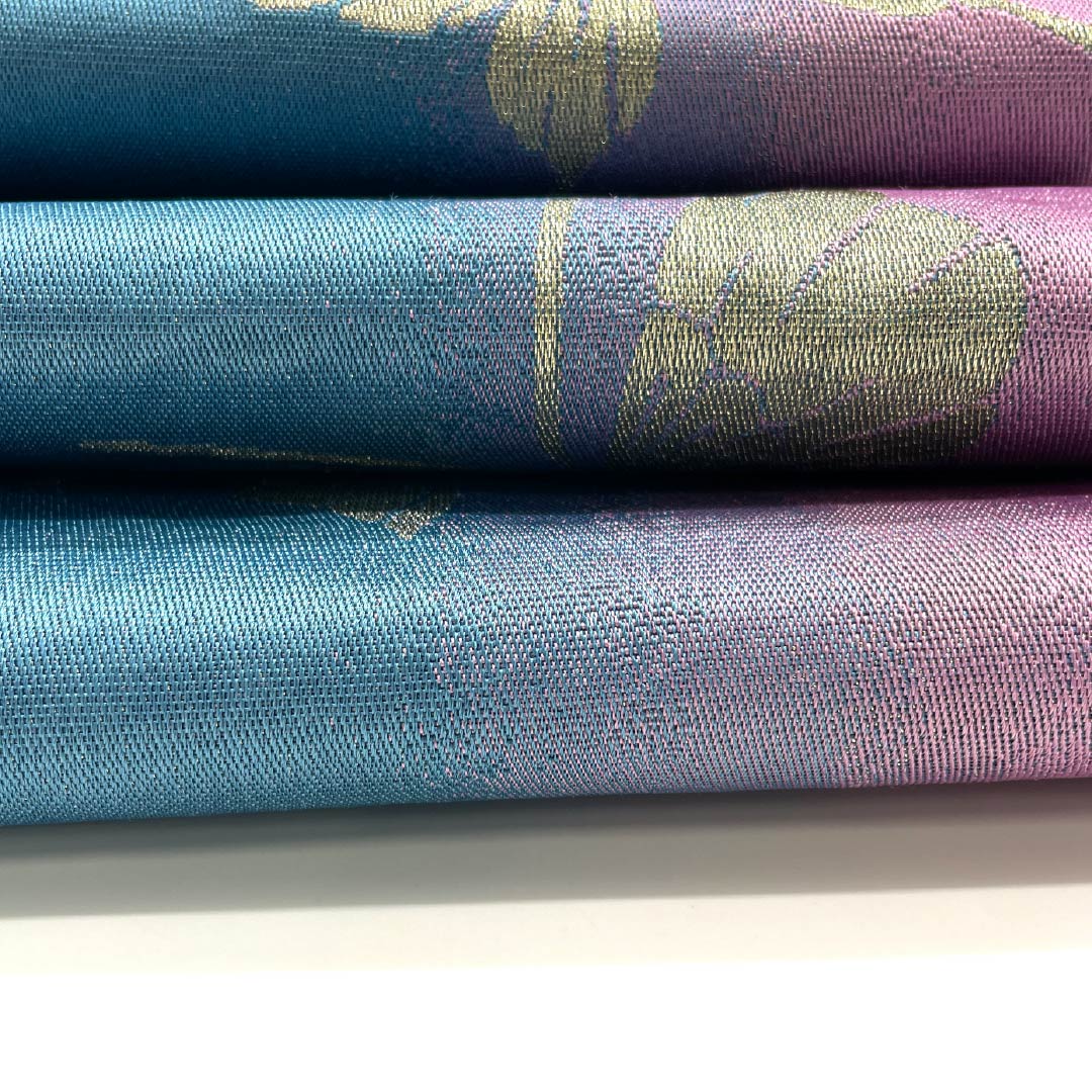 半幅帯 ポリエステル 蝶 帯丈336cm グラデーション系 Aランク 1125001683399