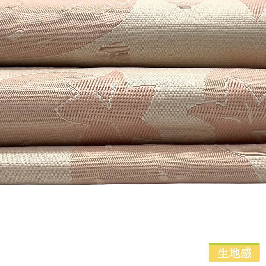 半幅帯 ポリエステル Aランク 乙女色（おとめいろ） 練色（ねりいろ） 苺 帯丈352cm マルチカラー 1125004453328