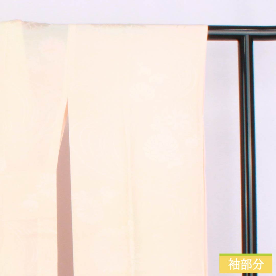 長襦袢 正絹 Sランク 身丈121cm 裄丈63.5cm 単衣 乙女色（おとめいろ） 吉祥文様 ピンク系 1129000792213