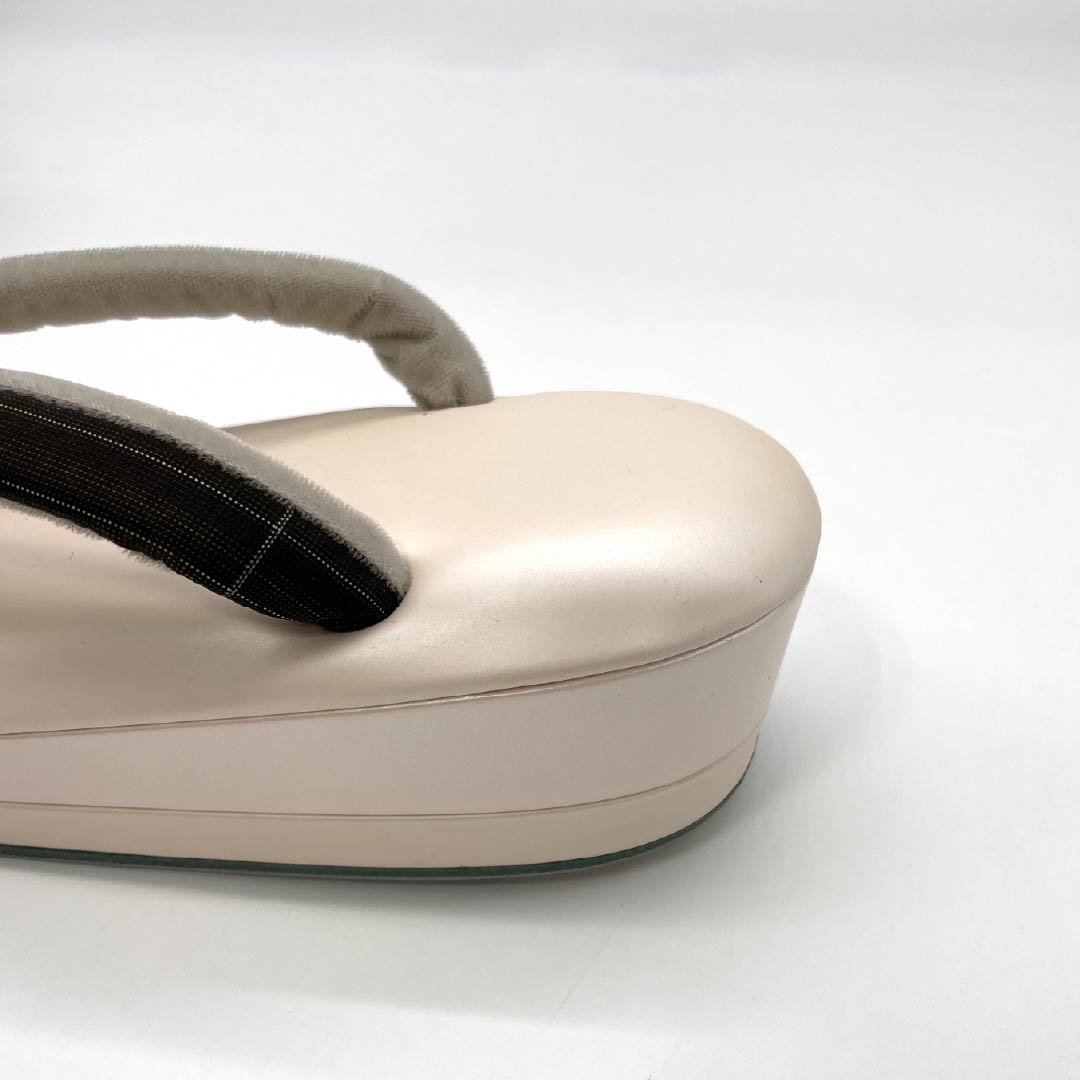(Like New) Casual Zori Sandals, Synthetic Leather, La Sole, Low-Rebound, Oshima, Length 23.5cm, Size M, Pink, Item Number 1122001471313