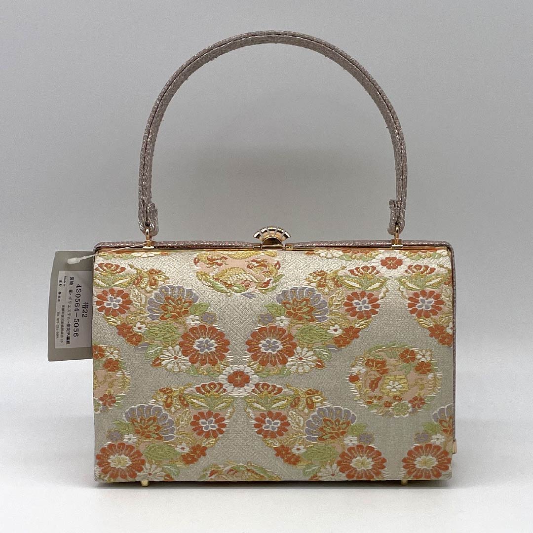 リサイクル着物】（新古品）草履バッグセット フォーマル NEWランク 菊