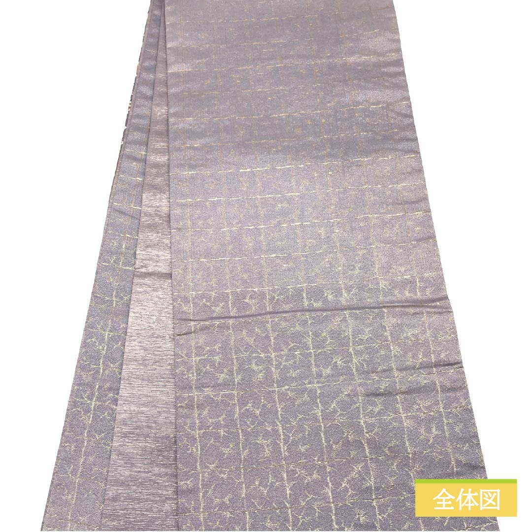 Formal Fukuro Obi (Sash), Pure Silk, S-Rank, Tsujigahana Pattern, Puffed Weave, Length 436cm, Pointed Pattern, Gradient, Item Number 1123015242399