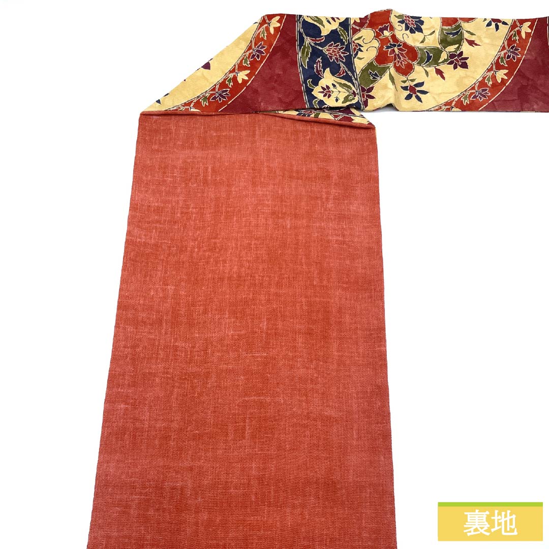 Nagoya Obi, Pure Silk, Grade A, Chirimen Fabric, Stencil Dyed, Length 364cm, Casual, Gradient, 1124009253399, Nagoya Style