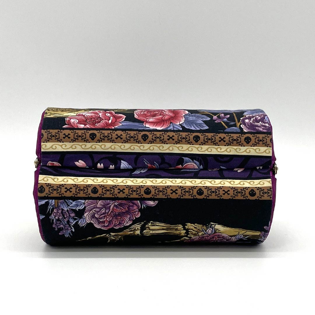 Casual Japanese-style bag, NEW rank, black, rose, spider web, butterfly, black, 113900129110