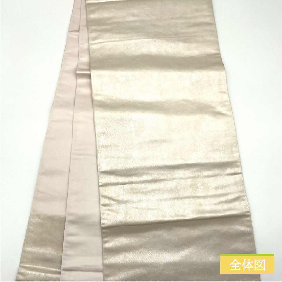 袋帯 正絹 Aランク 引箔 蘇州刺繡 祭王之夢 吉祥文様 留袖用 帯丈442cm ポイント柄 フォーマル 銀系 1123016413322