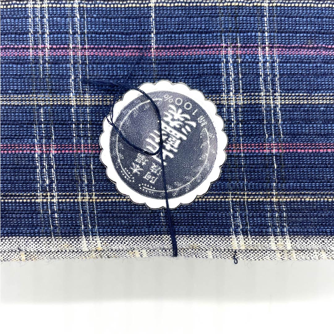 Yukata cloth, cotton, Awa Shijira, Important Intangible Cultural Property, True Indigo dye, Korean indigo color, S rank, navy blue, 1130000742918