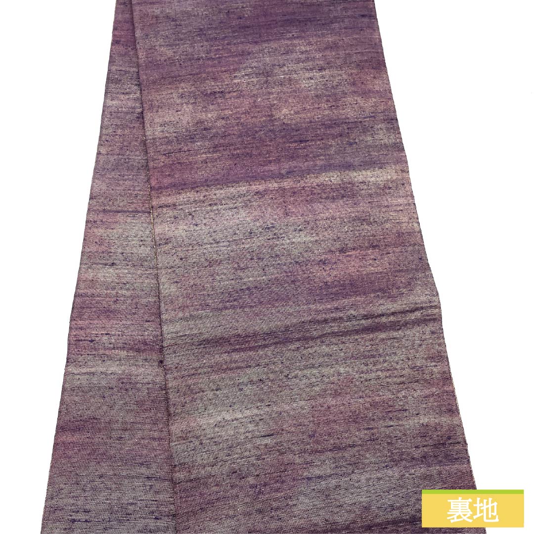 袋帯 正絹 Sランク 紙布 抽象模様 帯丈458cm ポイント柄 セミフォーマル グラデーション系 1123015952499