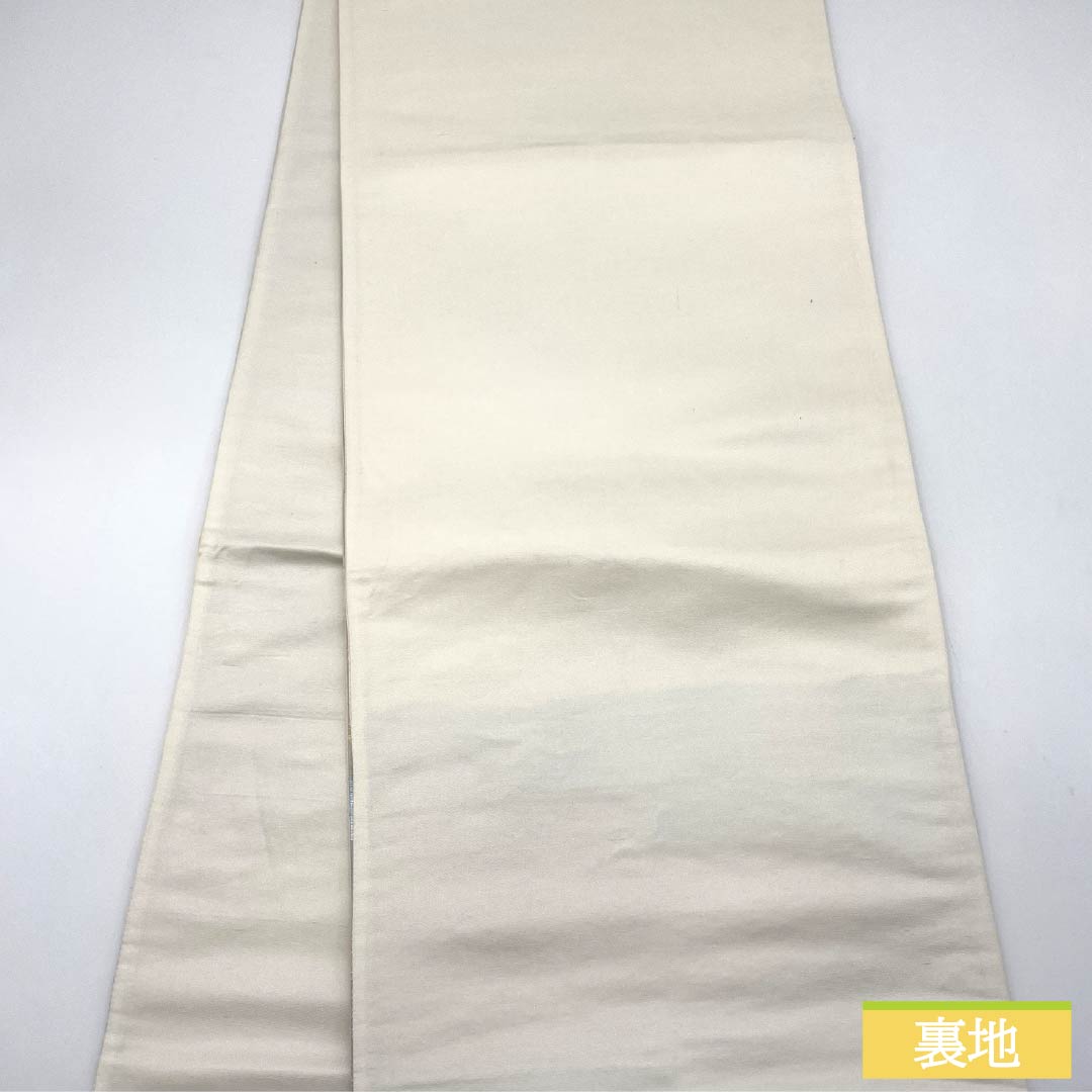 Silk Fukuro Obi for Tomesode, Hikigaku, Koto Miyabi, Landscape Pattern, Crane, Length 432cm, A Rank, Six-way, Formal, Gradient, 1123013943399