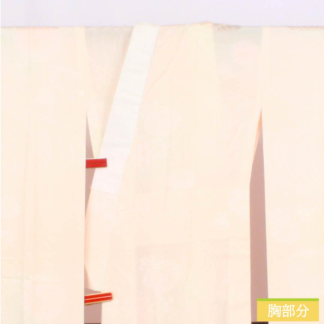 長襦袢 正絹 Sランク 身丈121cm 裄丈63.5cm 単衣 乙女色（おとめいろ） 吉祥文様 ピンク系 1129000792213