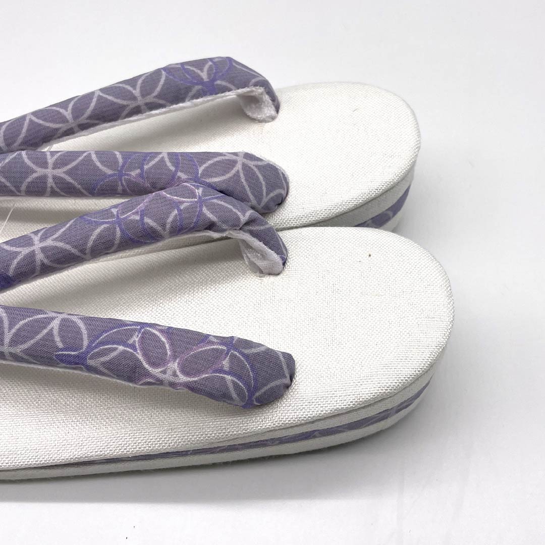 (New) Zori Sandals - Linen - New Rank - Summer Zori - Linen Zori - Made in Japan - For Summer - Length 24cm - L Size - White - 1122001561411