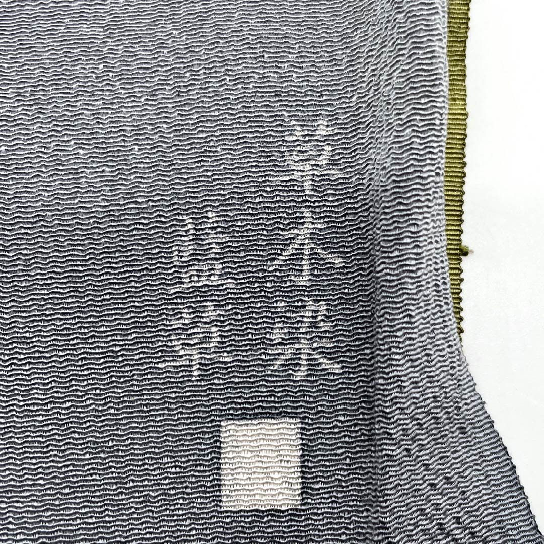 （新古品） 帯締め・帯揚げセット 正絹 Sランク ボカシ染 流水 長さ約156cm 幅約1.5cm フォーマル グラデーション系 1141000182399