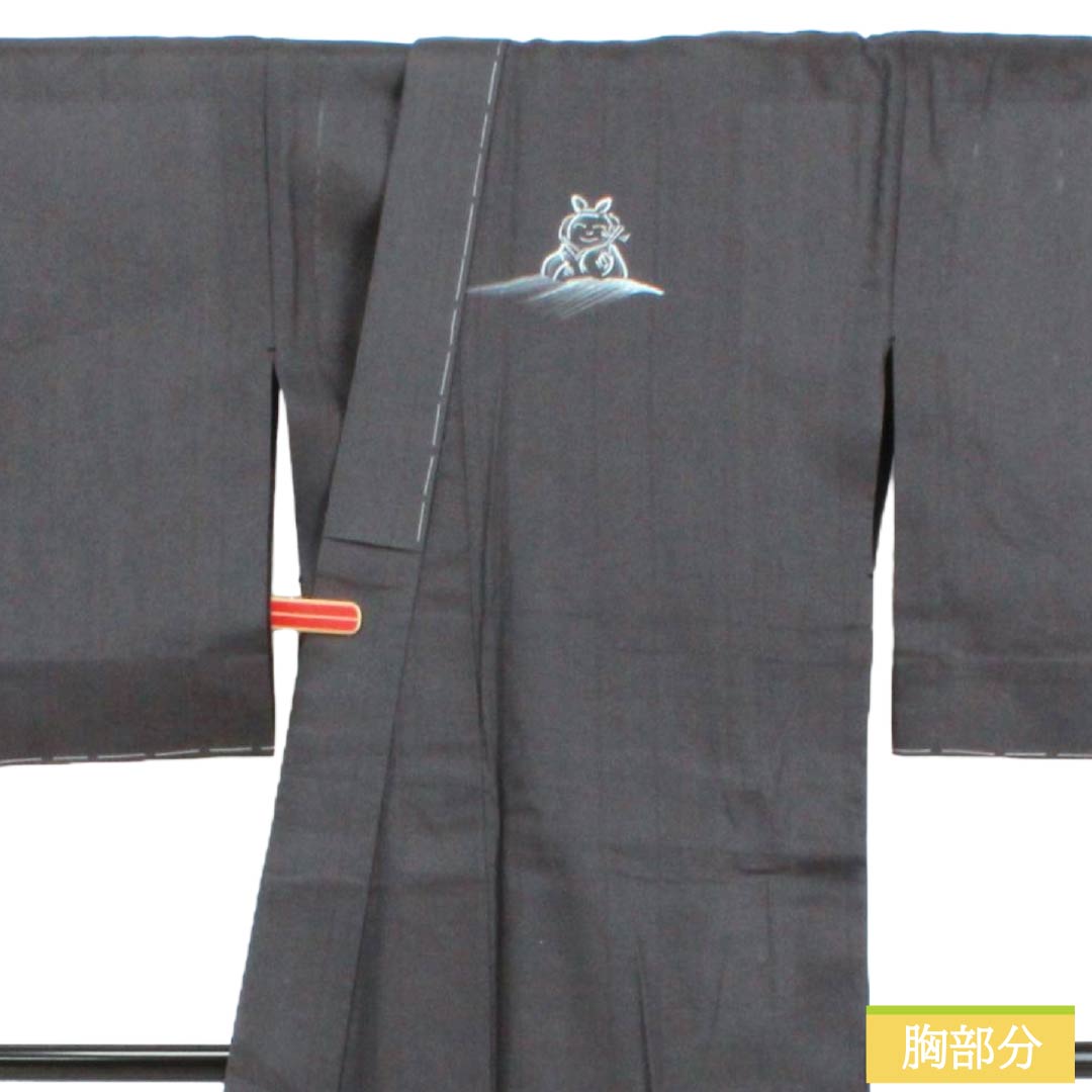 リサイクル着物】夏物 正絹 訪問着 Sランク 身丈167cm 裄丈68cm 付下げ