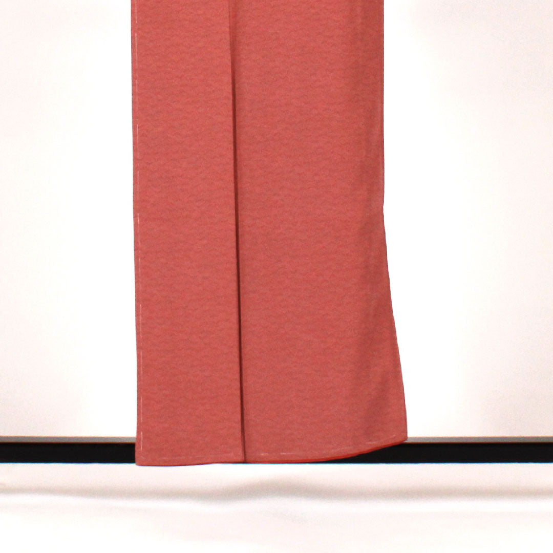 小紋 身丈157cm 裄丈63cm 袷  江戸小紋 松柄 草木染  正絹 Aランク ピンク系 1115000683313