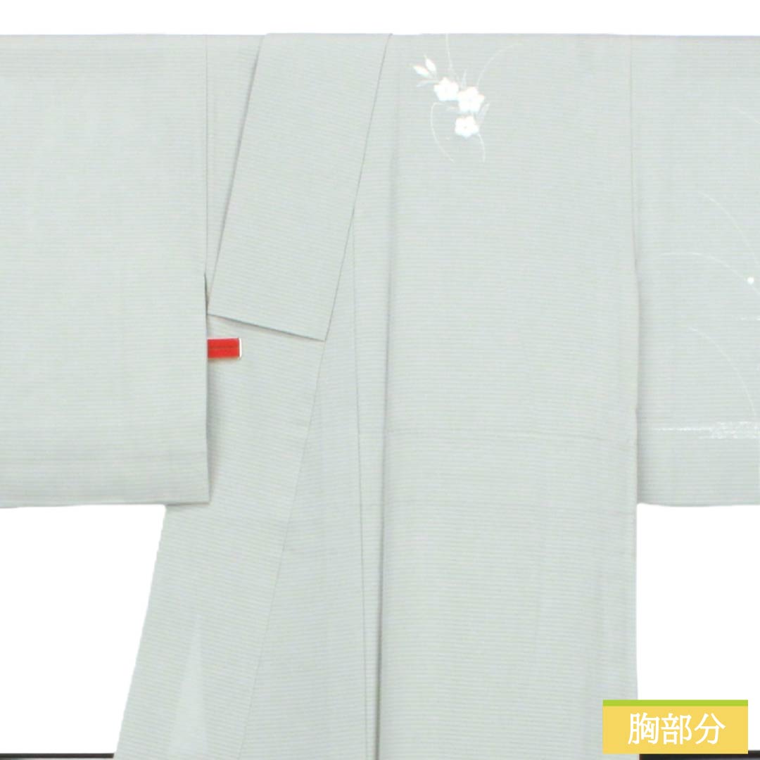 リサイクル着物】夏物 正絹 付下げ Aランク 身丈154cm 裄丈63.5cm 京